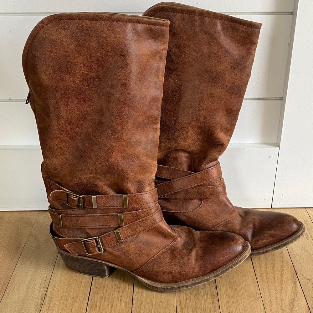 Coconuts by Matisse Brown Knee-High Boots 9.5